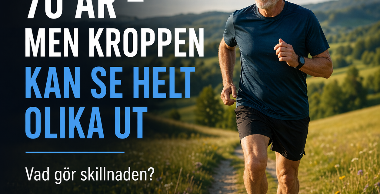 Vad händer egentligen med kroppen när vi åldras – och hur mycket kan träning påverka?