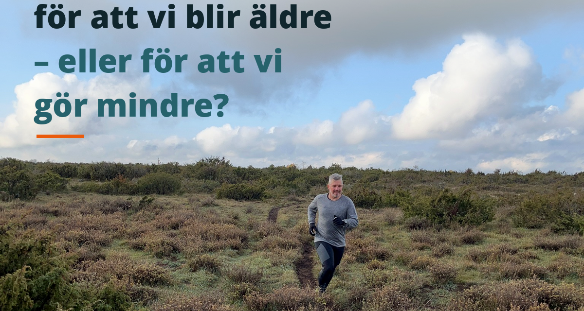 Blir vi svagare för att vi blir äldre – eller för att vi gör mindre?
