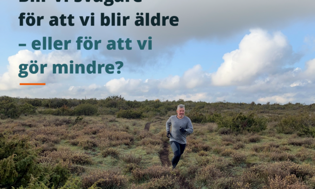 Blir vi svagare för att vi blir äldre – eller för att vi gör mindre?